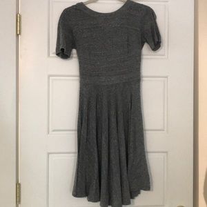 Grey soft cotton dress